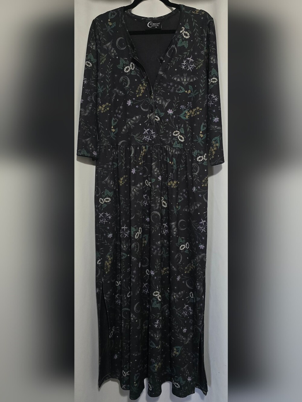 Midnight Hour dark cottagecore dress